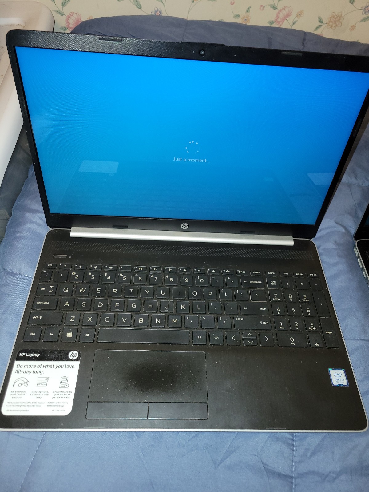 HP Pavillion 15 Laptops 15.6″, i3 8th Gen 8145U, 1TB HDD, 8GB Ram, Intel UHD 620
