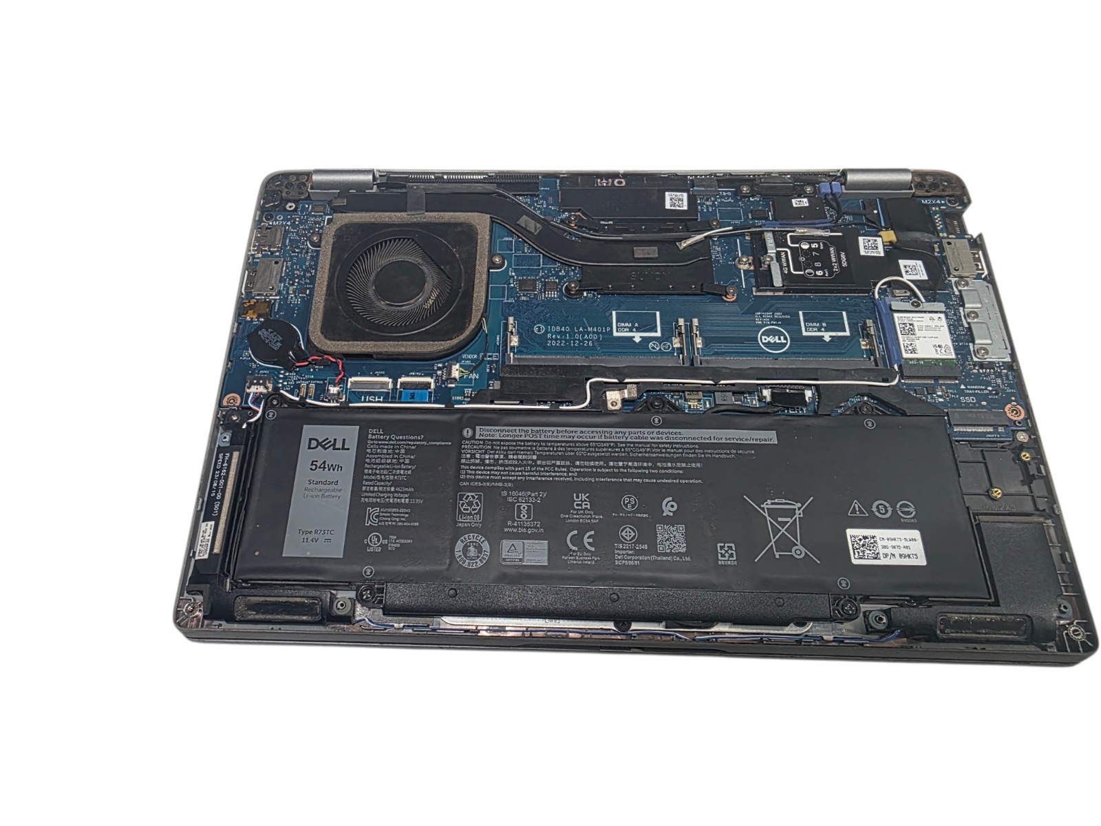 Dell Latitude 5440 14″FHD i7-1370P@4.00GHz NO RAM,NO SSD AS-IS NO POWER