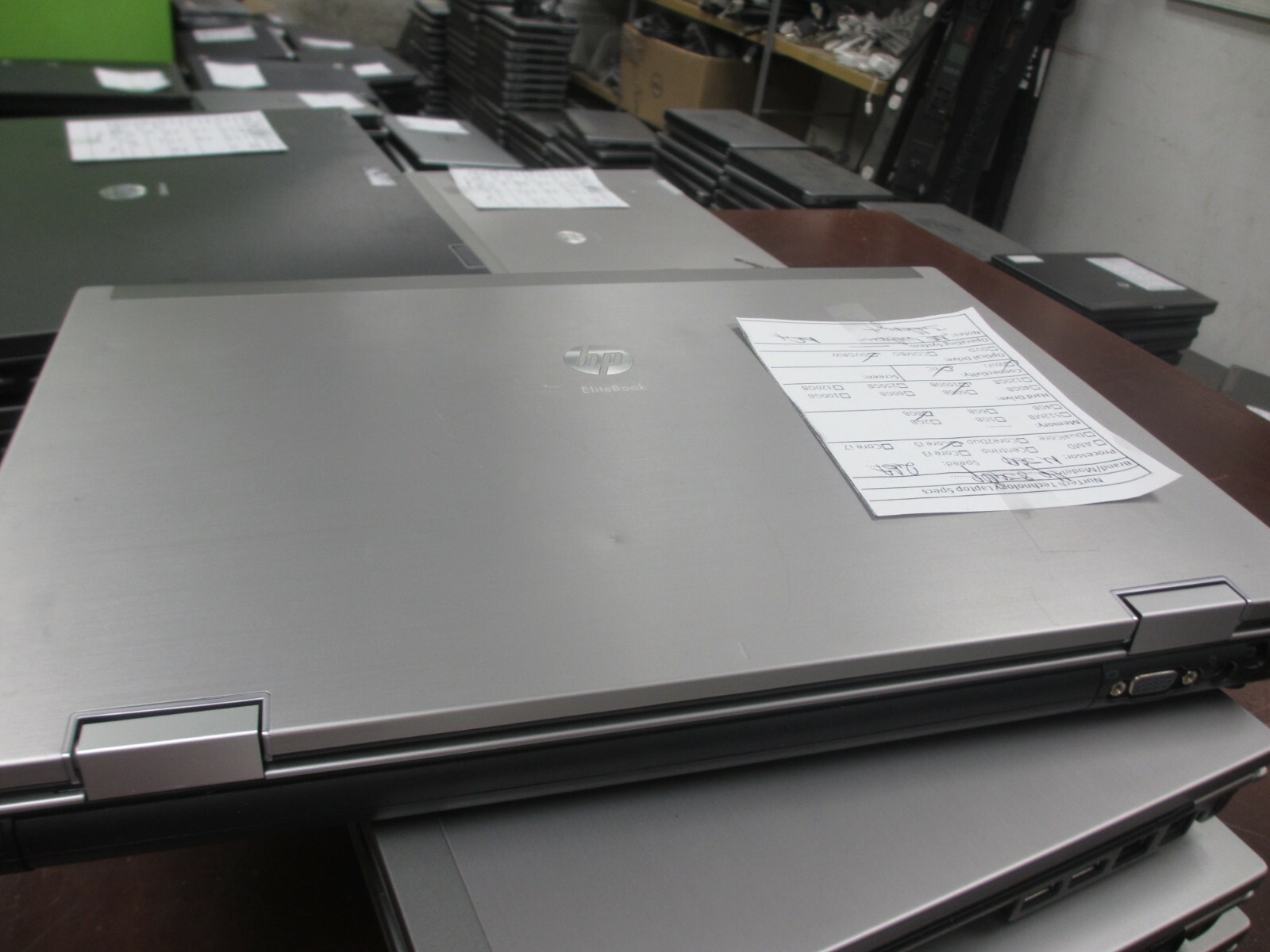 HP ELITEBOOK 8540P i5 M560 2.67GHz 8GB 160GB DVD-RW Laptop w/ AC [NO WEBCAM/OS]