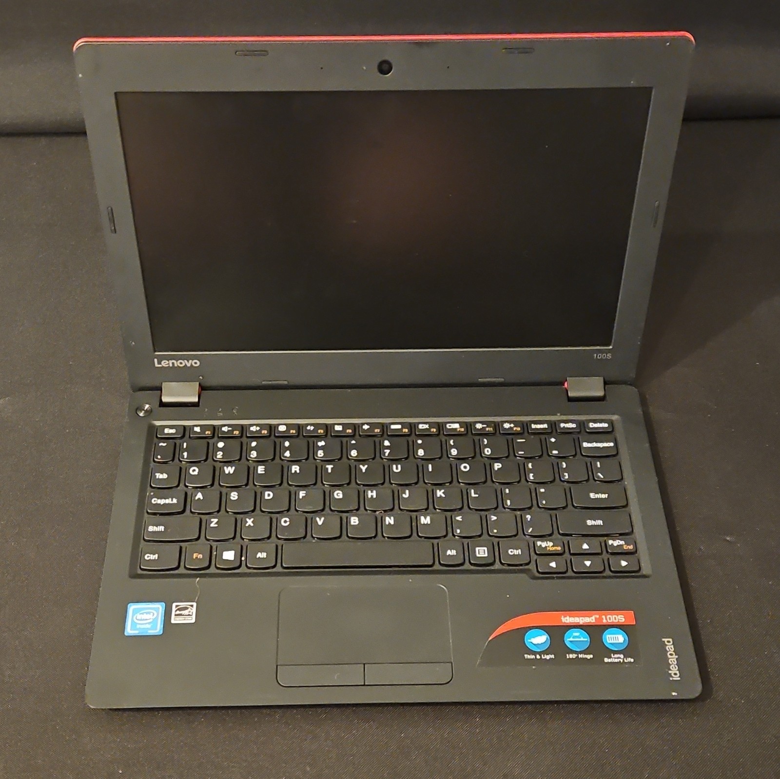Lenovo IdeaPad 100S-11IBY 11in Intel 1.44GHz 2GB 32GB eMMC Windows Red
