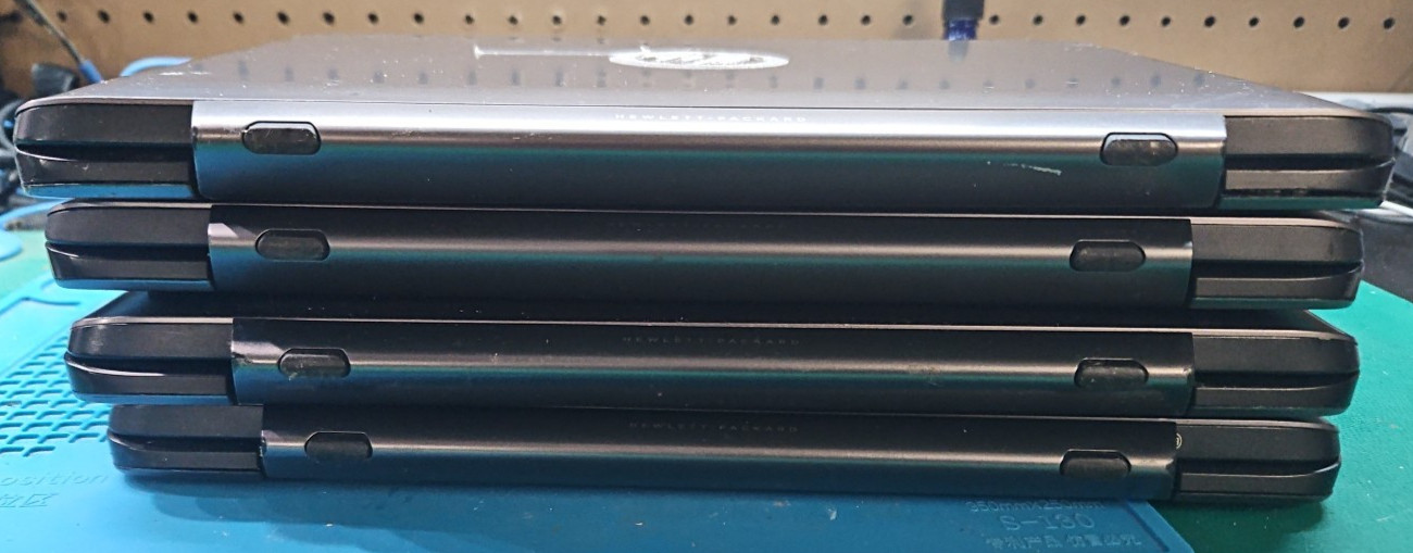 LOT 4 HP Pro x2 410 G1 11.6″ i5-4202Y 1.6GHz 4GB 2-in-1 Laptops FOR PARTS AS IS