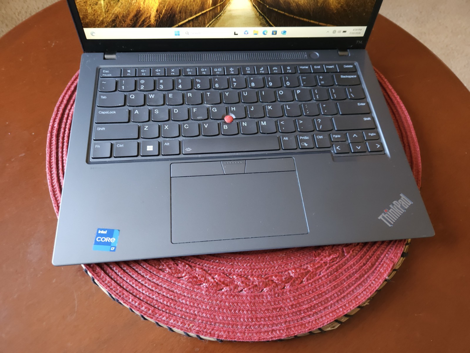 Lenovo ThinkPad T14 i7 16gb Ram 512gb SSD NVMe 1260p Gen3 14″ Touchscreen Win11