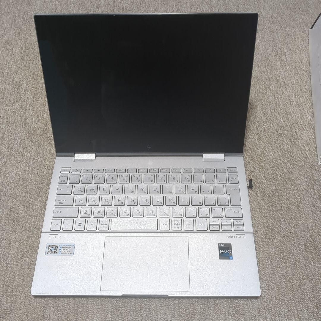 hp envy x360 2-in-1 laptop 13-bf0xxx Corei5 -1230U RAM 8GB Notebook PC d08