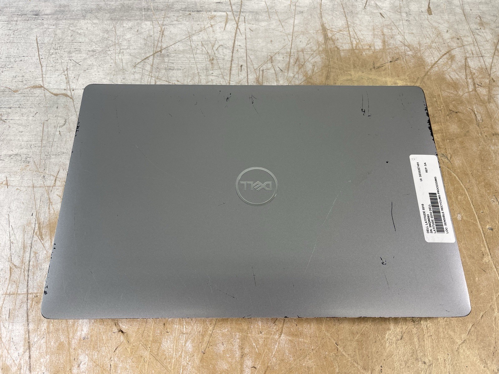 DELL LATITUDE 5510 i5-10310U @ 1.70GHz, 8GB RAM, NO HDD/OS