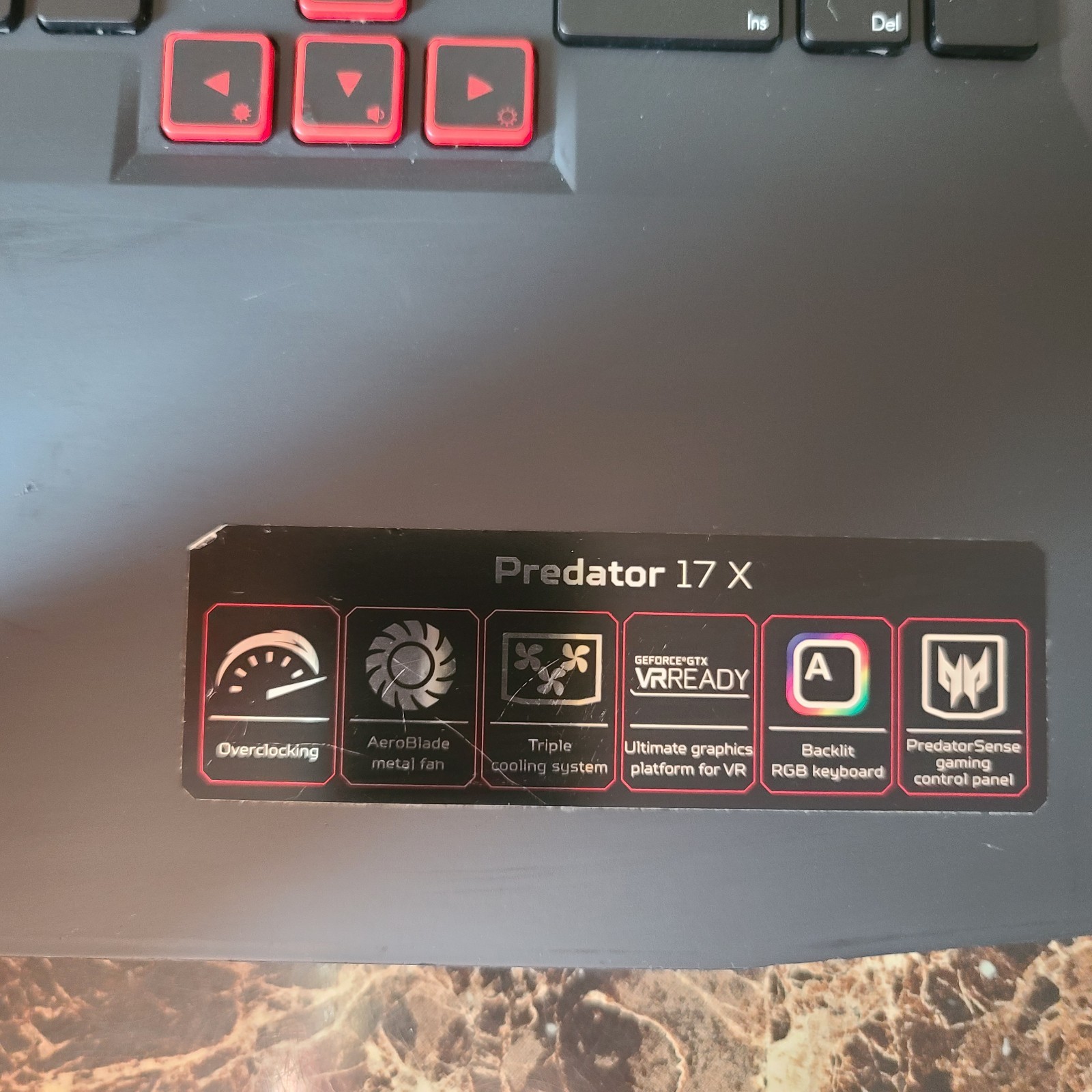 ACER PREDATOR 17 X GAMING LAPTOP CORE i7-7700HQ 16GB RAM GTX 1080 512GB NVMe.