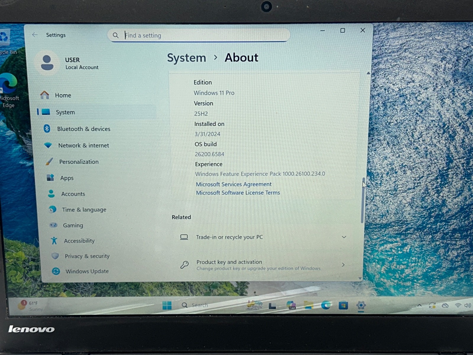 Lenovo ThinkPad X1 Carbon 3rd Gen 14″ i5-5300U 2.30GHz 8GB 128GB SSD Win 11 Pro