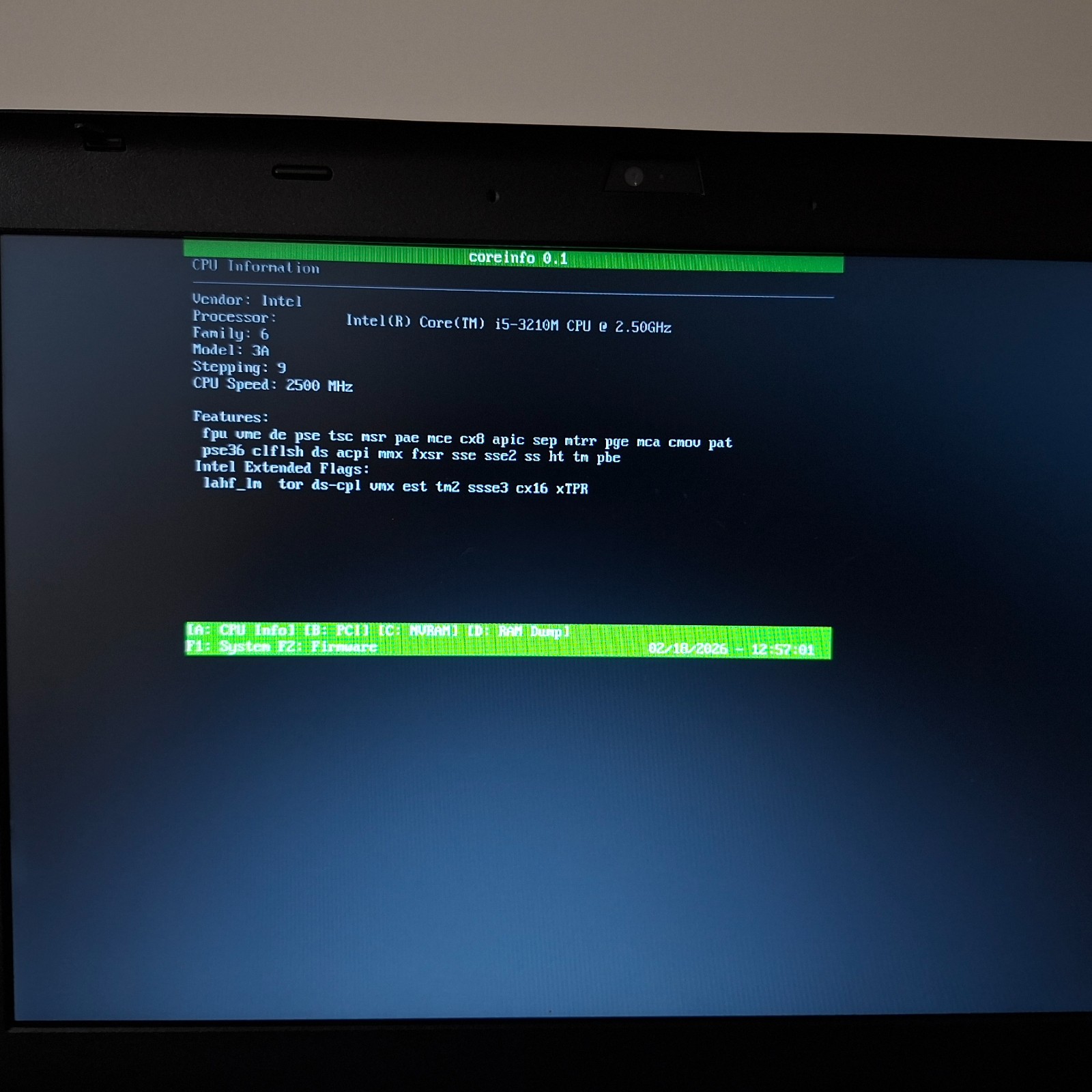 Lenovo ThinkPad T430 | Coreboot (Skulls) | HD+ 1600×900 | 8GB RAM | 128GB SSD