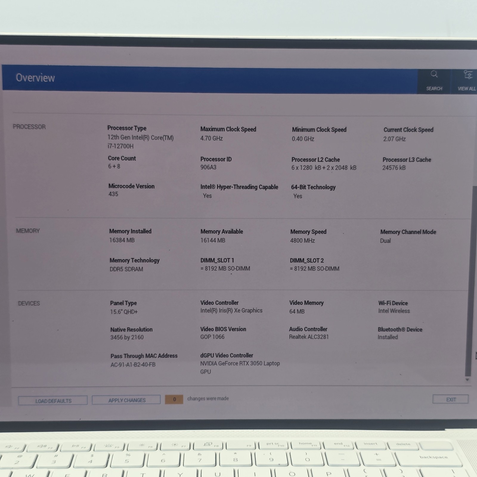 Dell XPS 15 9520 15.6″ (1TB SSD, i7 12th Gen., RTX 3050,4.70 GHz, 16GB) Laptop