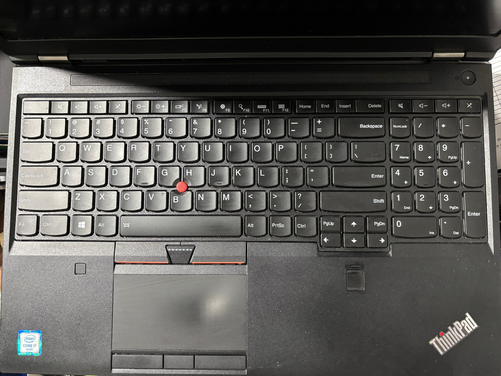 Lenovo ThinkPad P50 Core i7-6700HQ 16GB RAM 512GB NVME Quadro M1000M