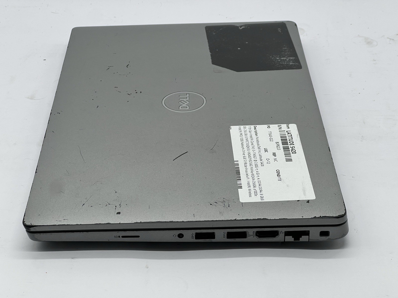 Dell Latitude 5420, i5-1145G7, @ 2.60GHz, 16GB RAM, 256GB NVMe-No OS/Charger