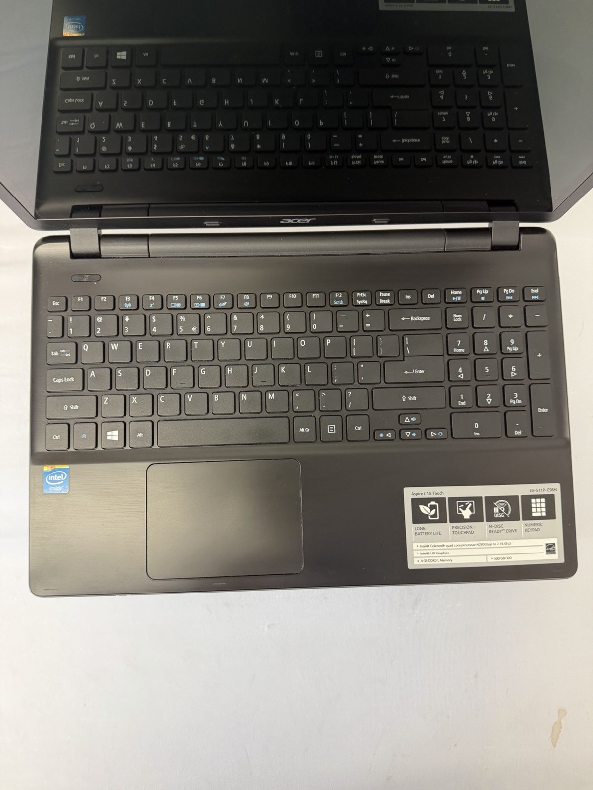 Acer Aspire E5-511P-C9BM Laptop- Intel Celeron N2930 – Read Des