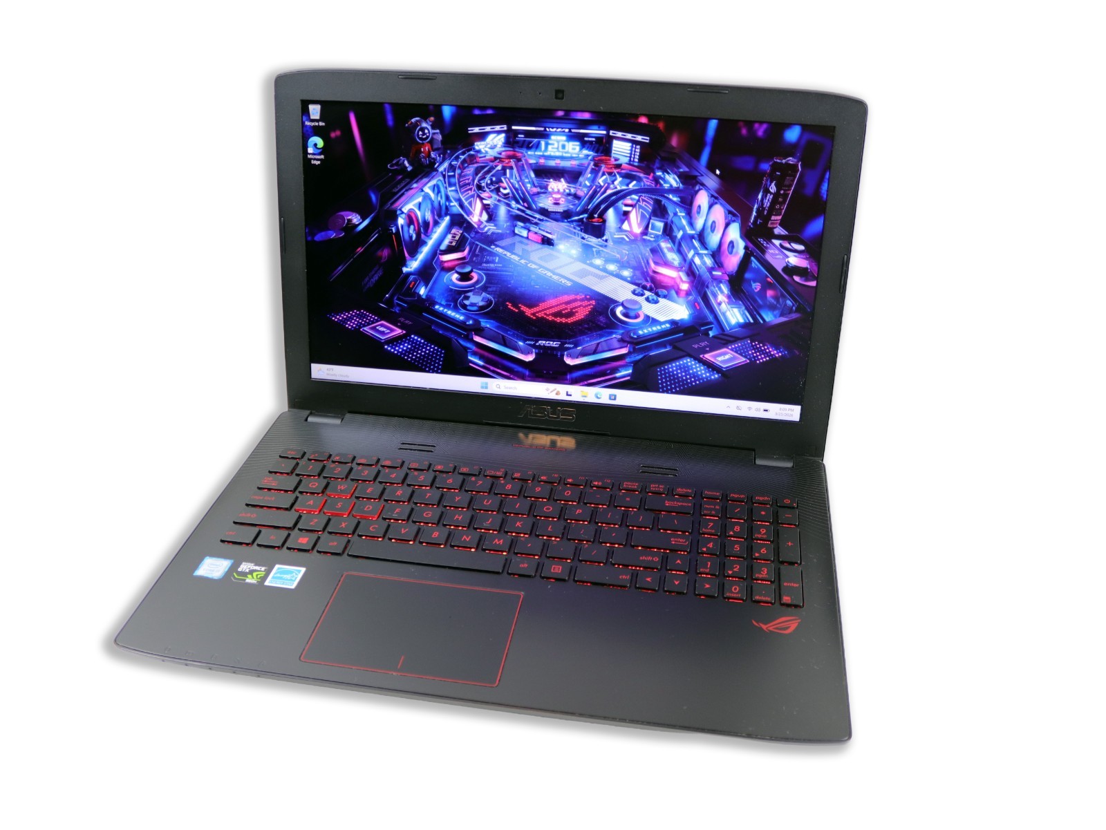 ASUS ROG GL552VW 15.6″ Intel i7-6700HQ 16GB RAM 256GB SSD+1TB HDD NVIDIA GTX960M