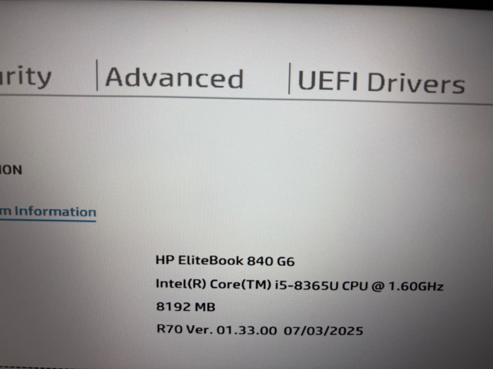 HP EliteBook 840 G6 14″ Laptop – i5-8365U – 16GB RAM – NO HDD/SSD – PSU