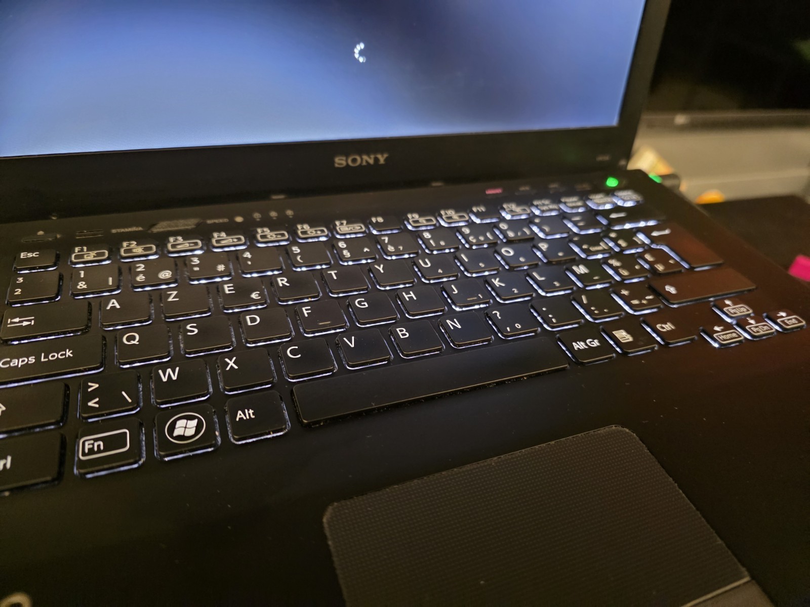 Sony Vaio i7 8gb 256SSD Win 10 BluRay Azerty 13.3 Lcd