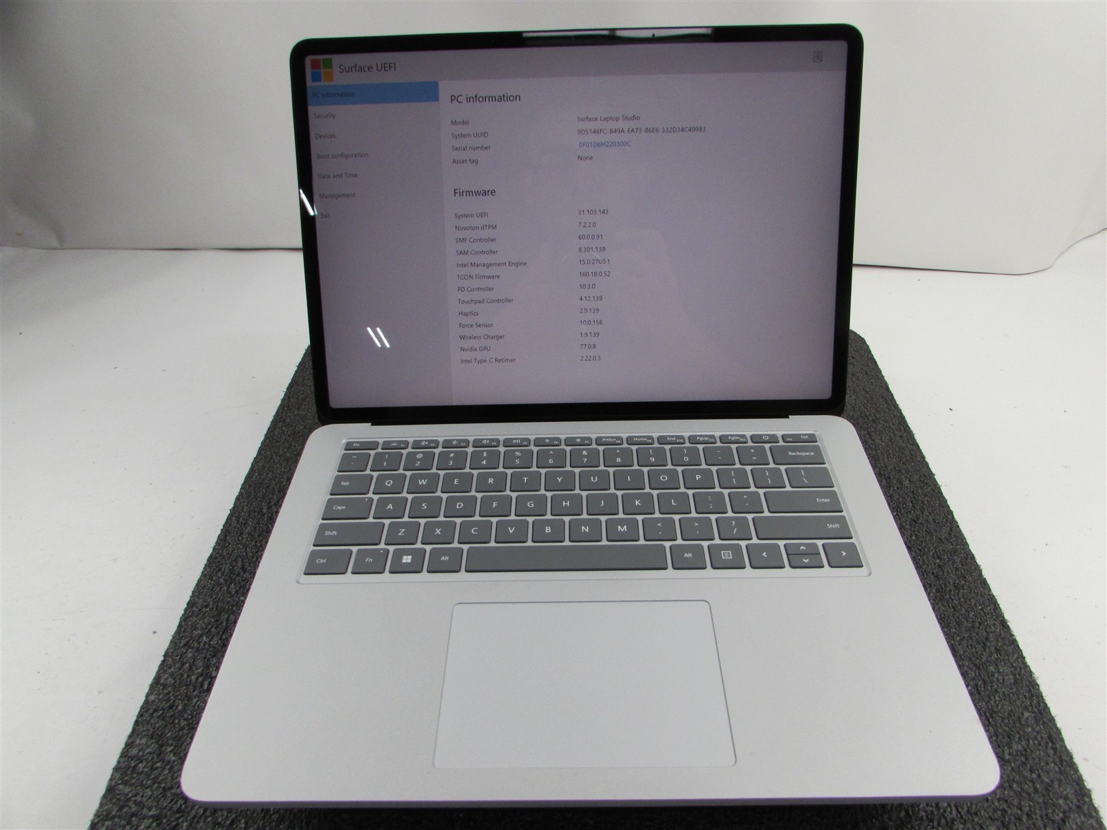Microsoft Surface Laptop Studio 1964 i7-11370H 1TB SSD 32GB RTX A2000 *No A/C*