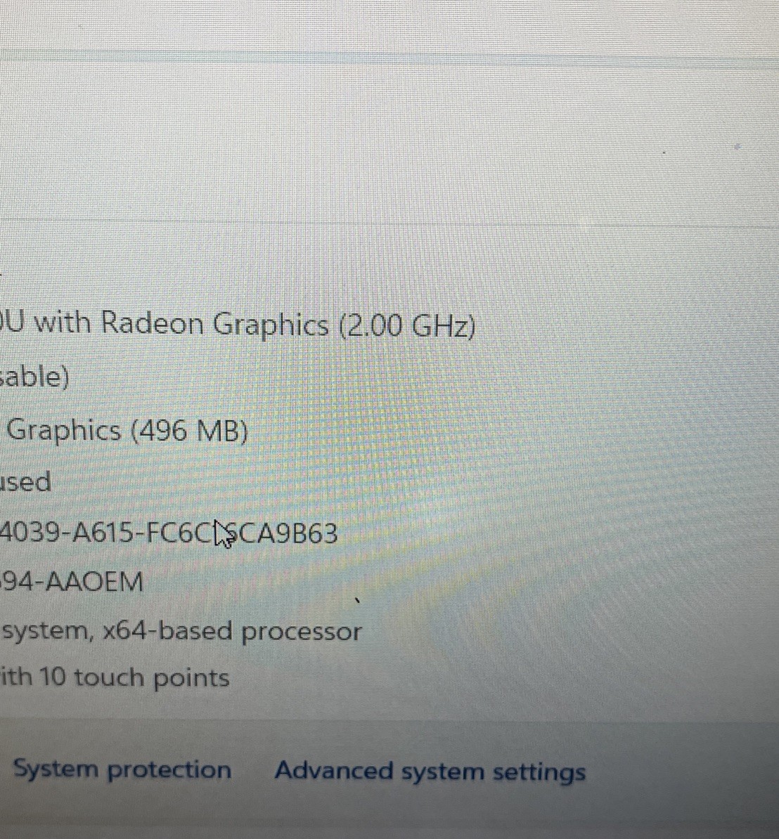 HP Pavilion 15-EH0015CL 15.6″ AMD Ryzen 7 4700U@2.0GHz, 16GB RAM, 256GB M2 *READ