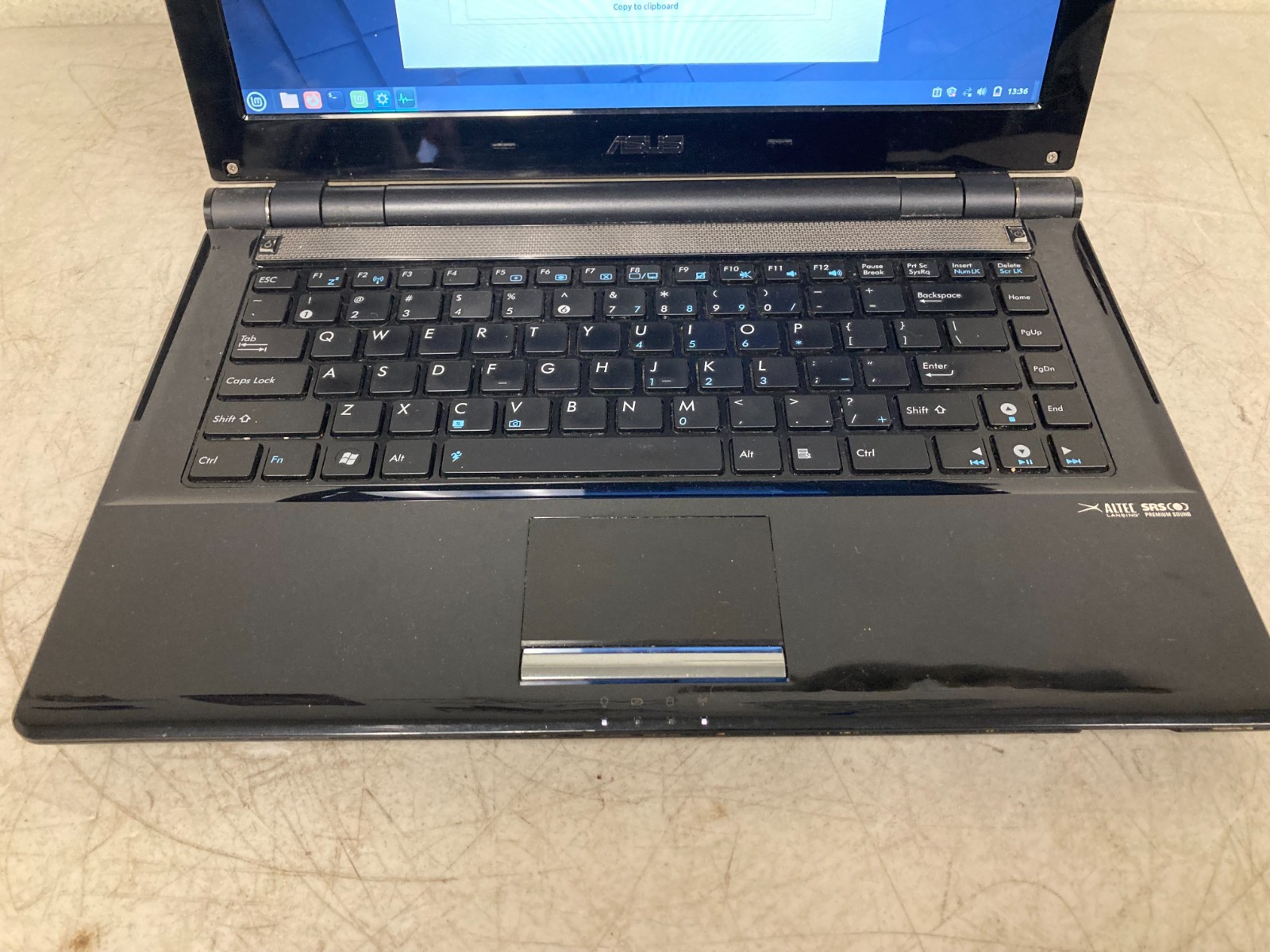 ASUS Laptop Core 2 Duo 2.10GHz 3.8GB RAM 321GB HDD X11
