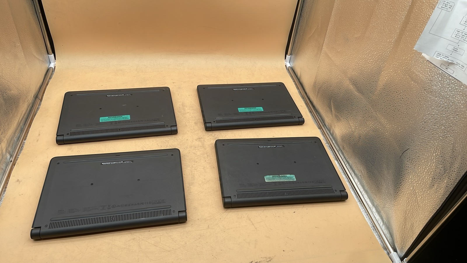 Dell Chromebook 11 P22T Intel Celeron Processor 11.6-Inch Laptop Unit Lot of 4