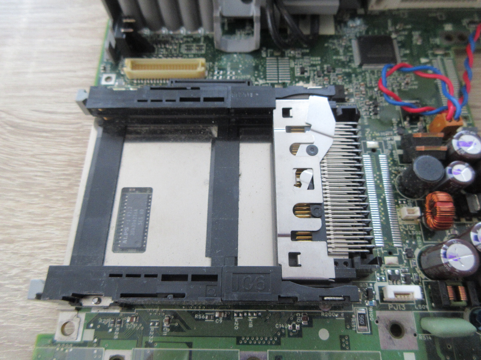 Toshiba T2110CS Spare Part: 486 Motherboard Intel DX4-75Mhz, 4MB + PSU 💯%ig