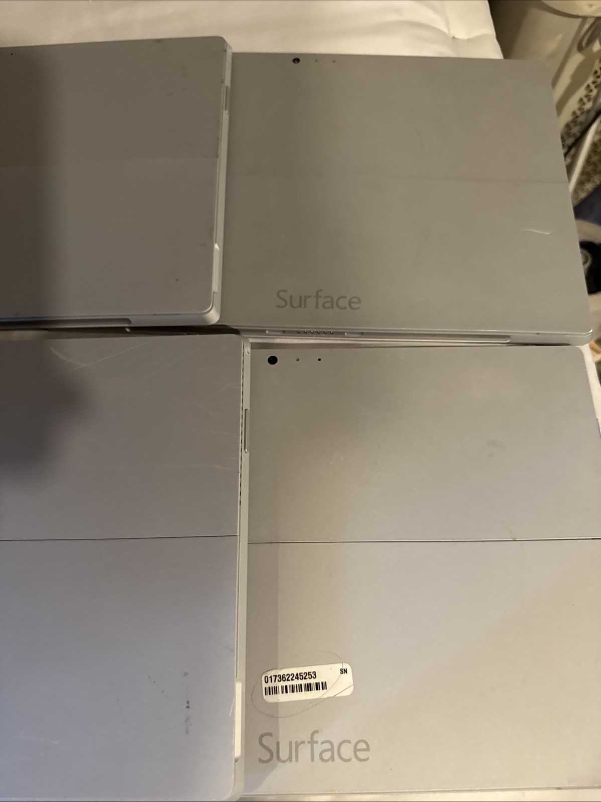 Lot Of 4 Microsoft Surface Pro 3 1631 256GB SSD *READ FOR PARTS*