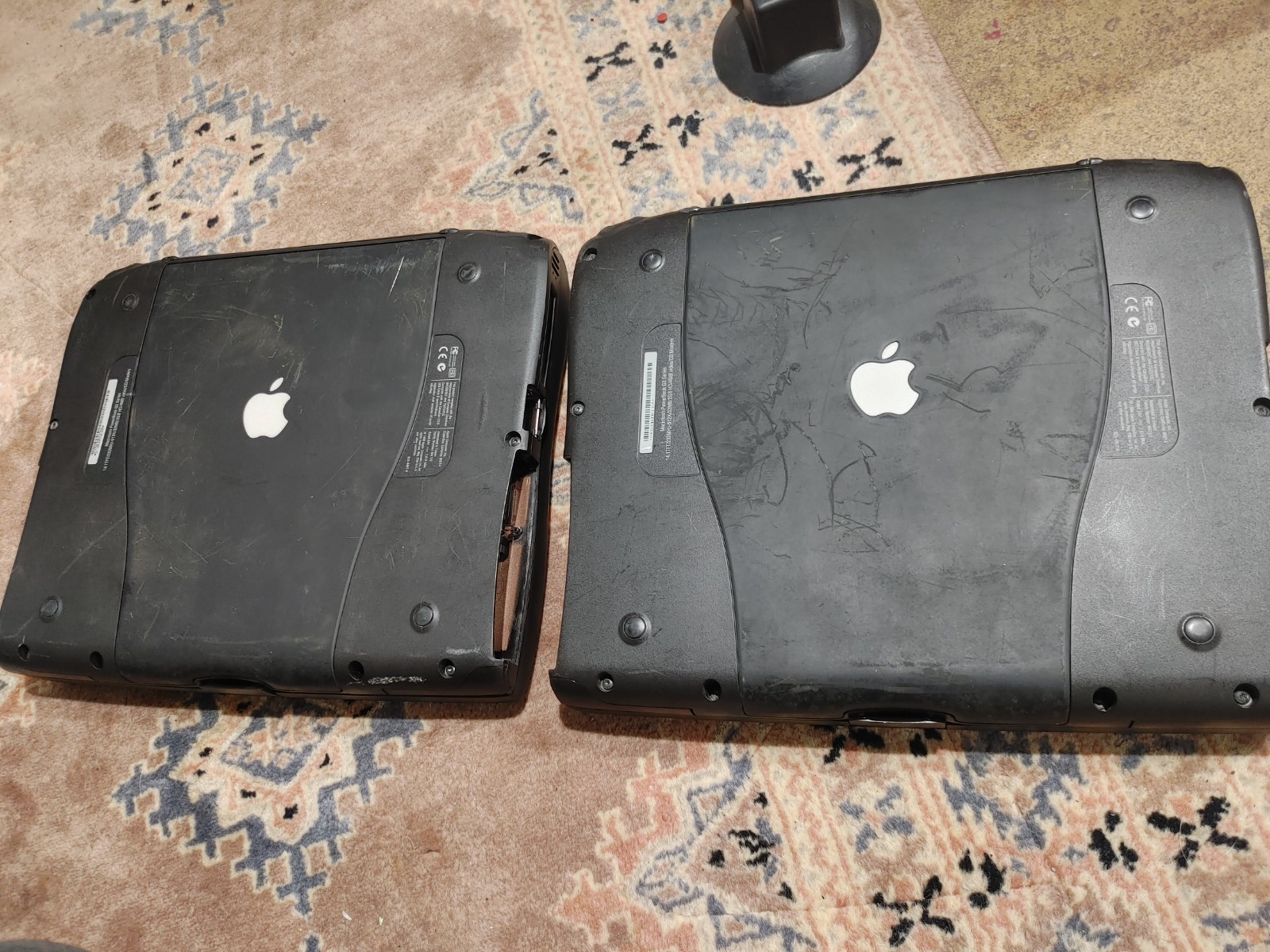 Lot Of 2 UNTESTED Apple PowerBook G3 Laptops