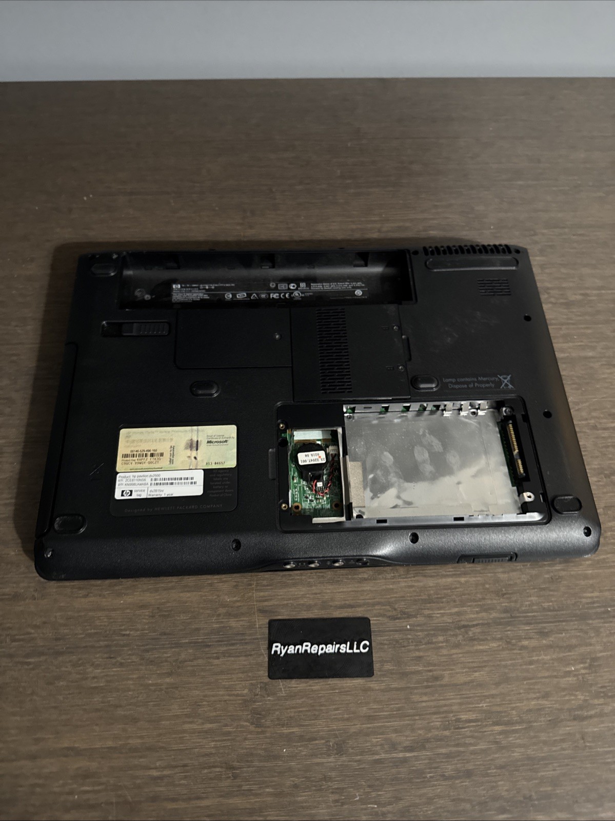 HP Pavilion dv2000 14.1″ Laptop AMD Turion NVIDIA for parts NO HDD READ!