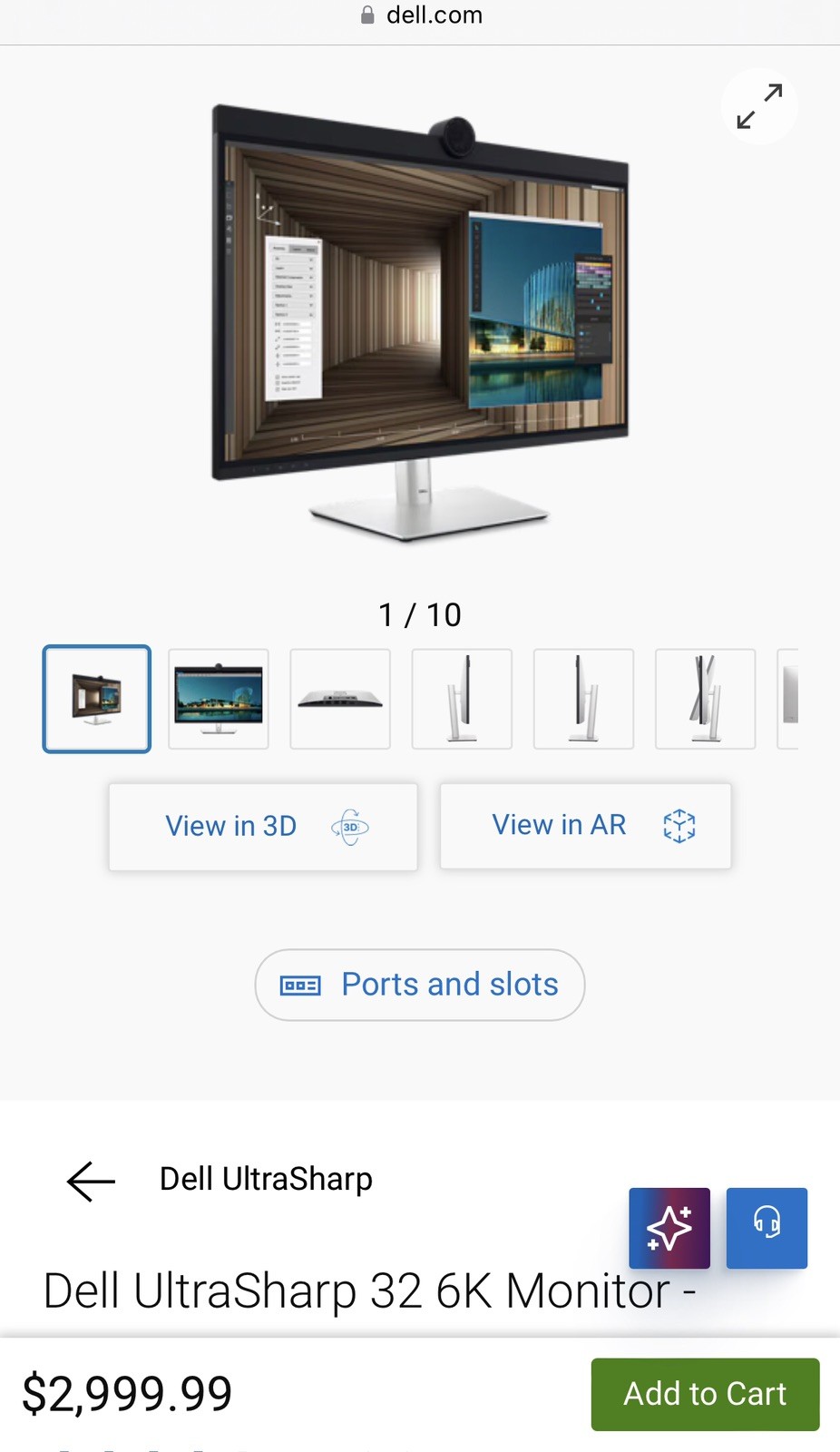 NEW Dell U3224KB 32″ 6K Monitor **Authorized Dell Reseller**