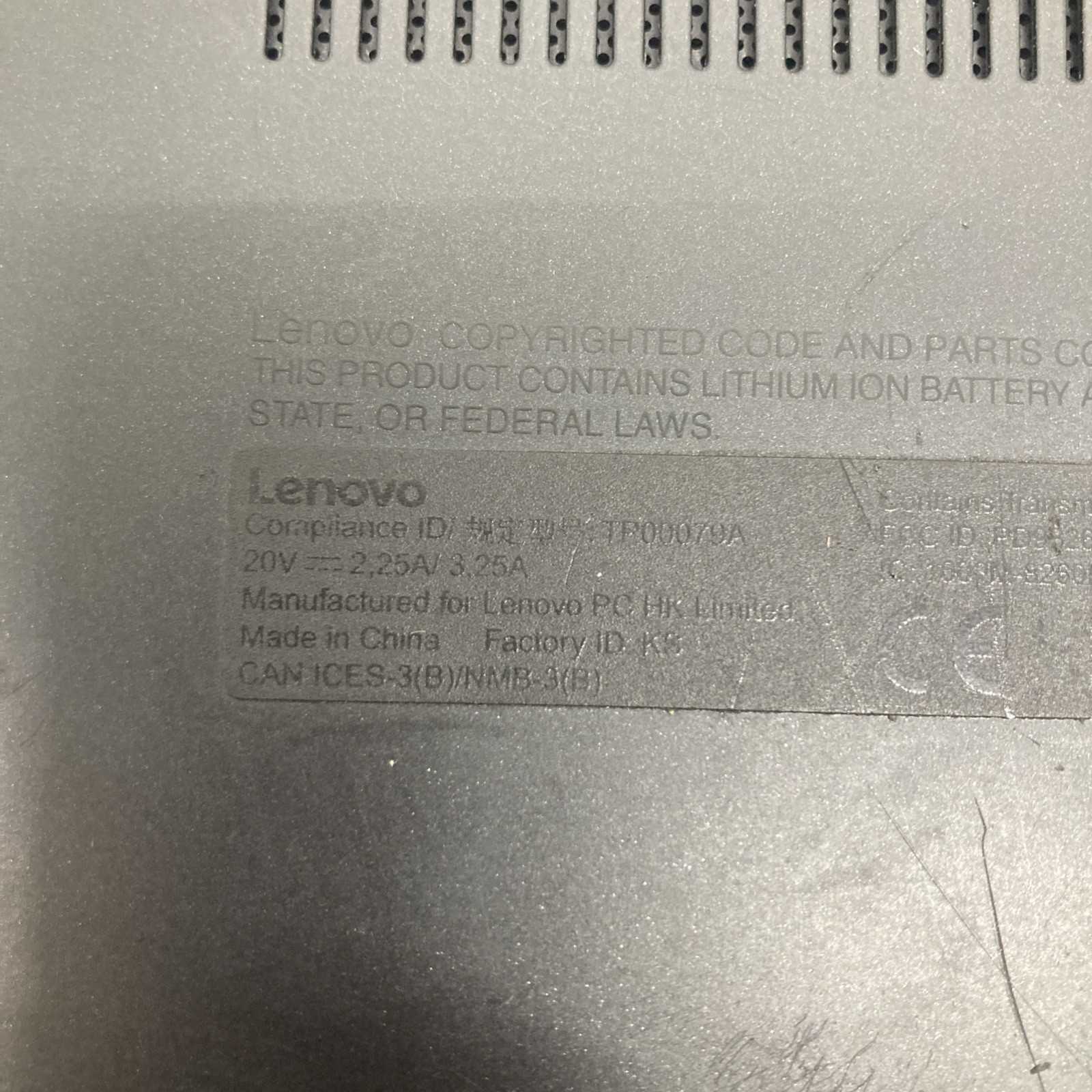 Lenovo Thinkpad Yoga 460 Intel i7-6500U 8GB RAM No OS/HDD Boot to BIOS
