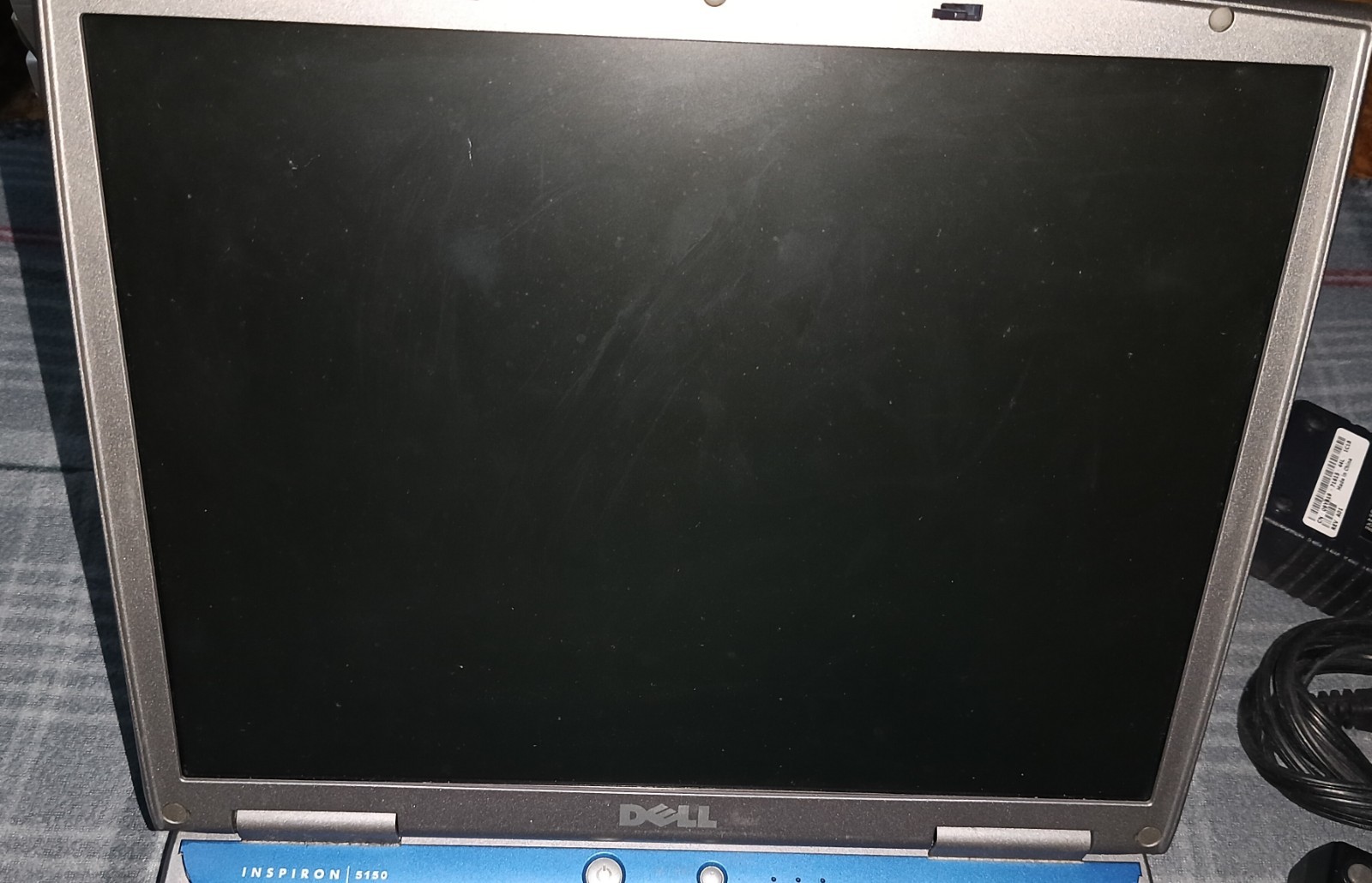 Dell Inspiron 5150 Laptop Computer Blue For Parts Repair See Description