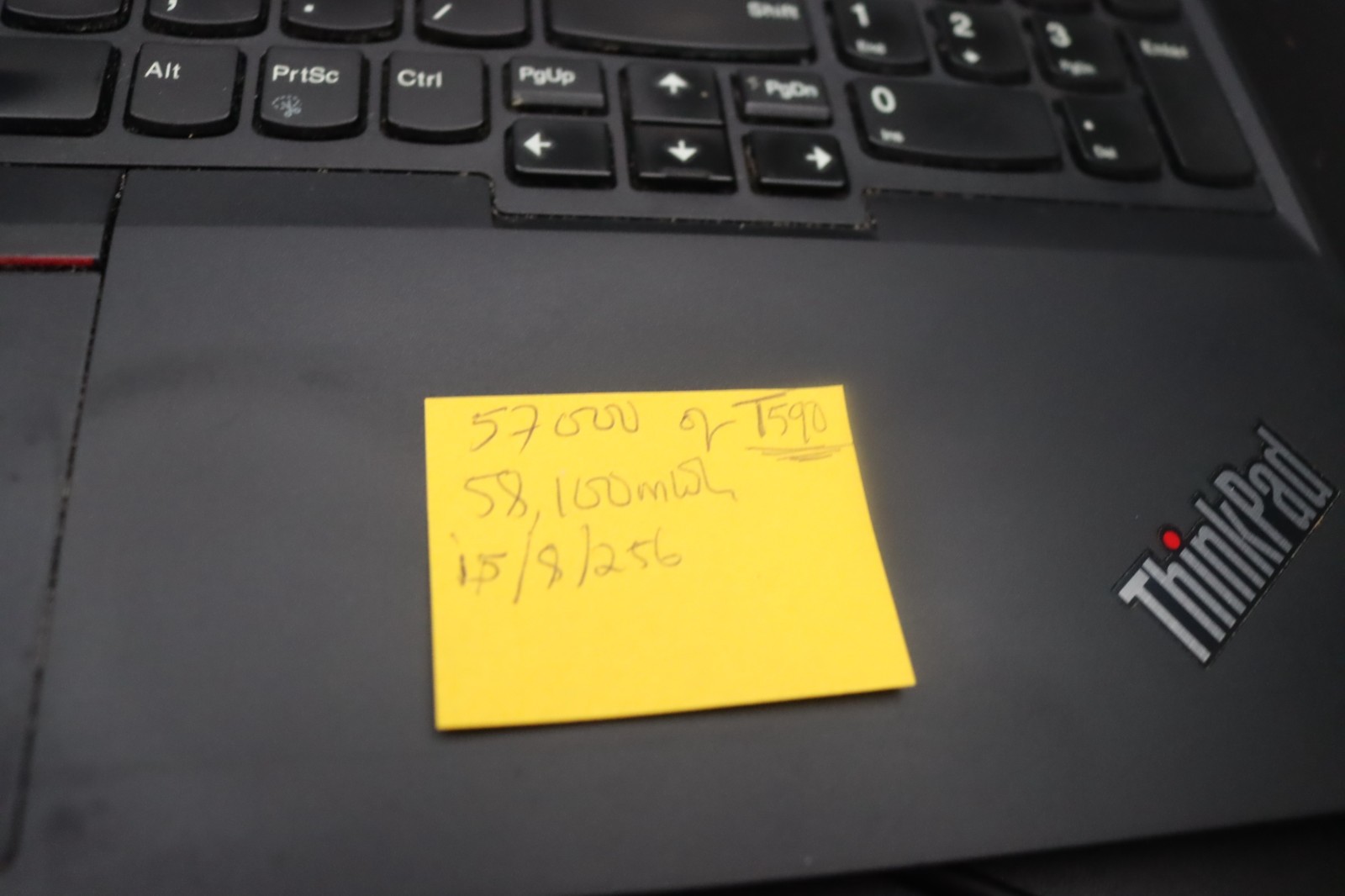 Lenovo Thinkpad T590 15.6 inch (256GB, Intel Core i5 8th Gen., 1.60GHz, 8GB)…