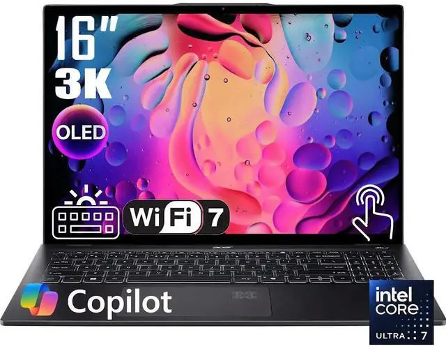 Acer Swift 16 AI Business 16 in 3K OLED Touch 100% DCI-P3 Core Ultra 7 256V