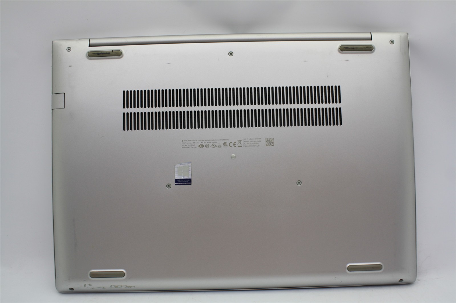 15.6″HP ProBook 455R G6 AMD Ryzen 5 3500U RAM 8GB SSD 128GB/Charger inc