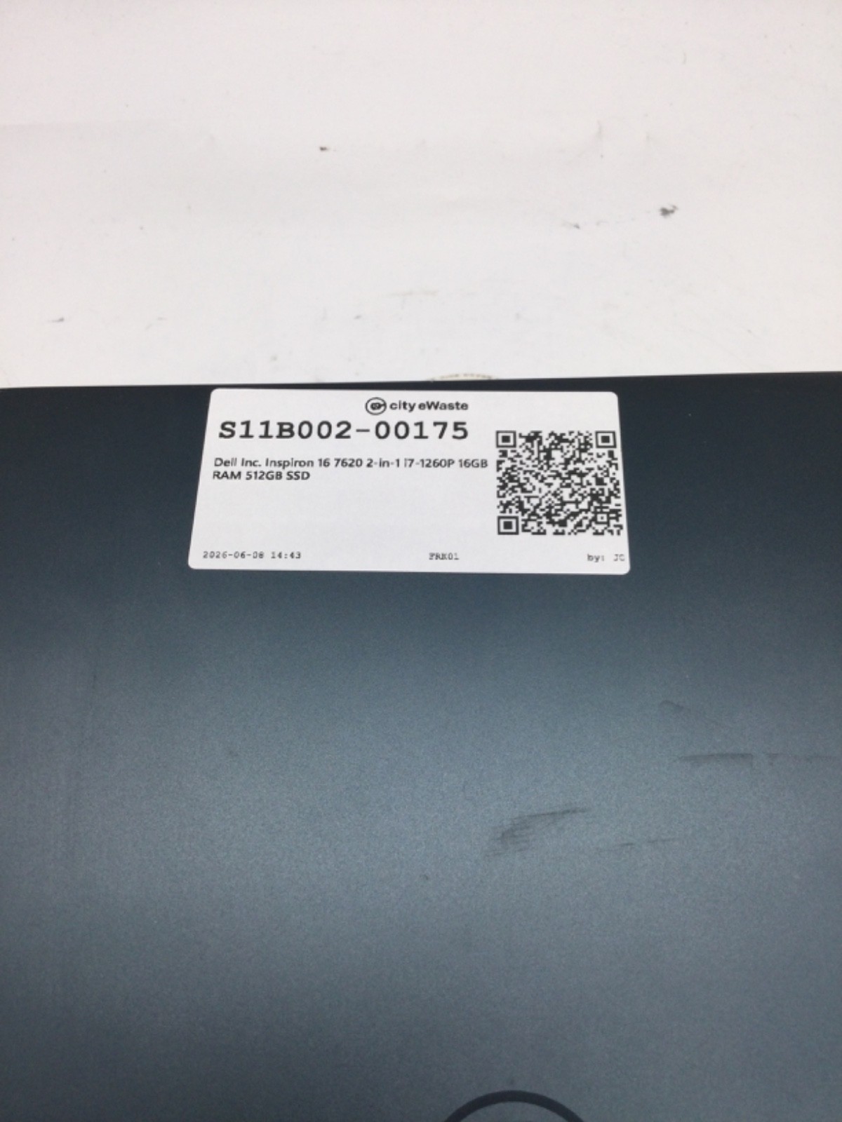 Dell Inspiron 7620 16″ Laptop i7-1260P 16GB RAM 512GB SSD Windows 11 Pro Used RD