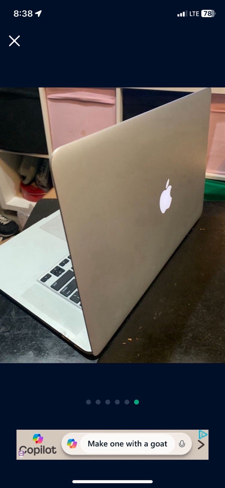 Apple MacBook Pro 13” – macOS 15.7.2 Sequoia – Low Battery Charge Cycles – MINT