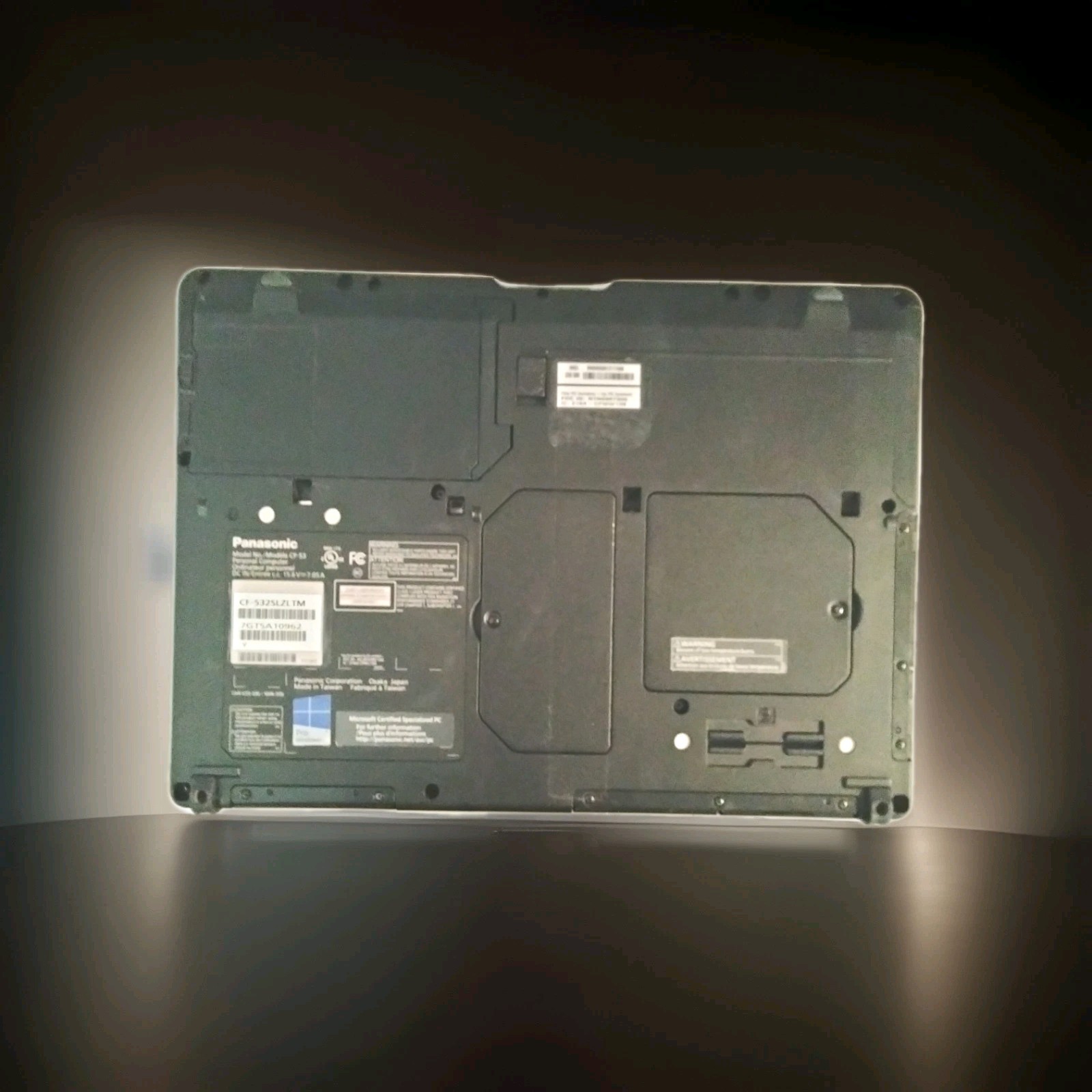 Panasonic Toughbook CF-54 14″ i5-vPro, No Operating System Hard Drive Power Cord