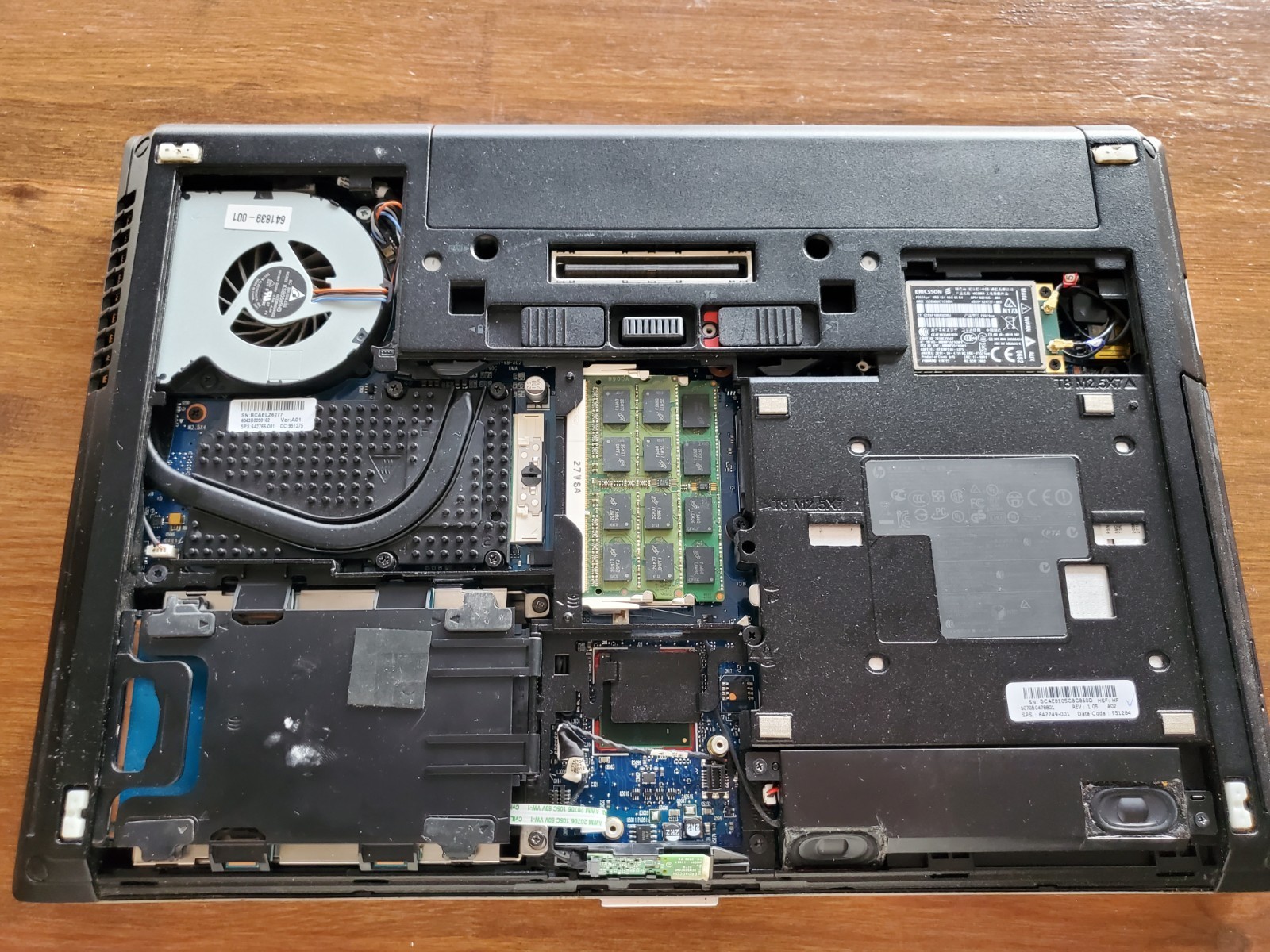 HP Elitebook 8460p Laptop – i5-2450M, 64gb SSD, 8gb RAM.