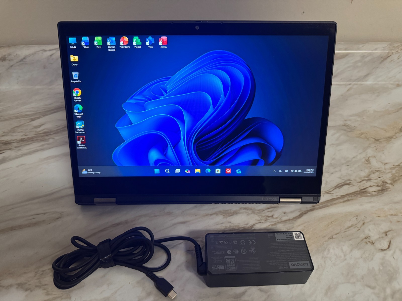 Lenovo Thinkpad L13 Yoga 2-IN-1 Touch Laptop – intel i5 – 8GB RAM 256GB SSD W11P