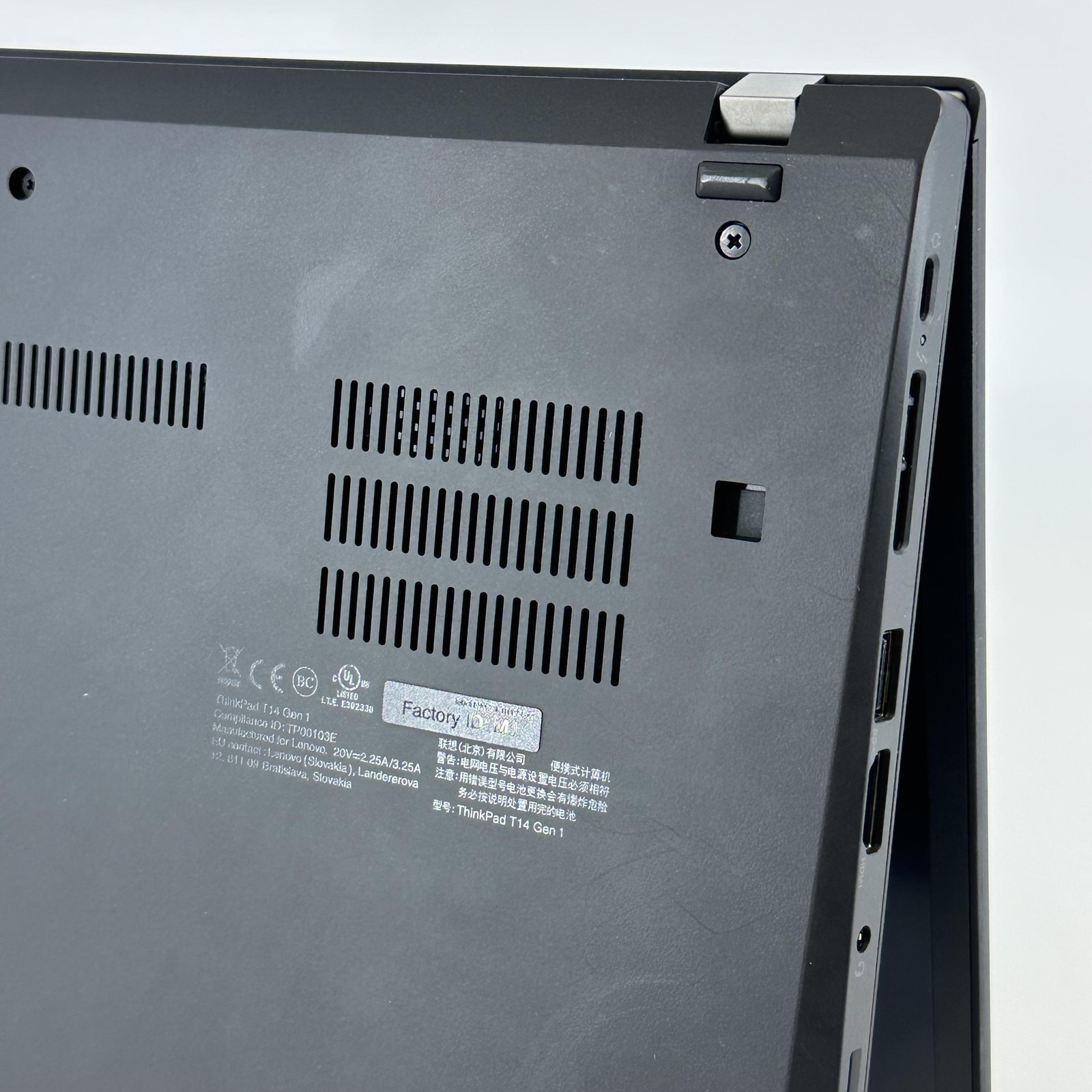 Lenovo ThinkPad T14 Gen 1 Black FHD i7-10510U 1.80GHz 16GB 512GB SSD Very Good