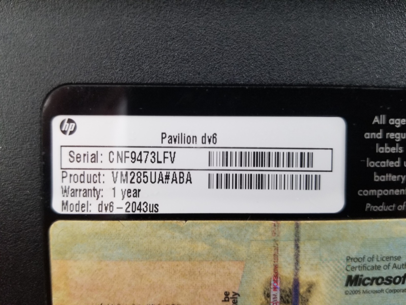 Hp dv6-2150us/320gb/Hdmi/Vga/ 15.6″ FOR PARTS, PLEASE READ!!