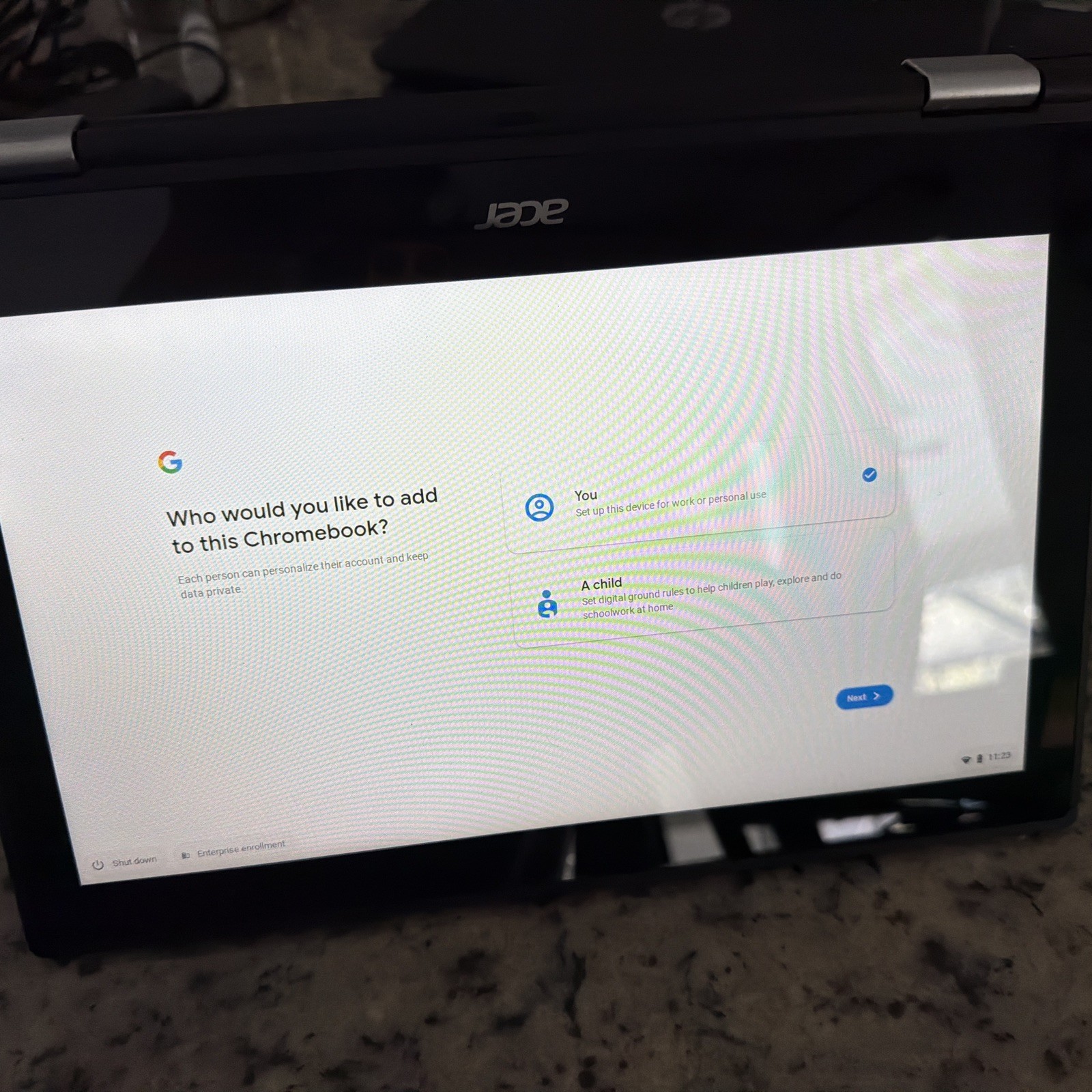 Acer Chromebook 2 In 1 Laptop- Tablet. Touchscreen. Latest Upgrades C738T