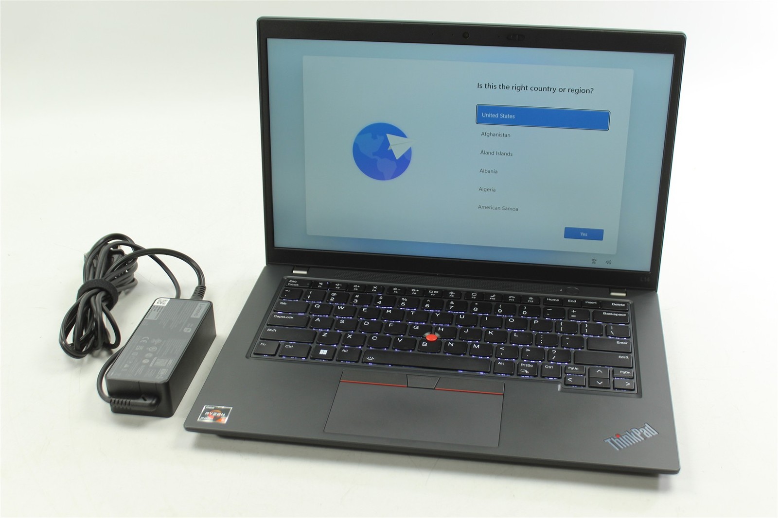 Lenovo ThinkPad L14 Gen 4 14″ Ryzen 5 Pro 7530U 2.0GHz 256GB SSD 32GB RAM W11H