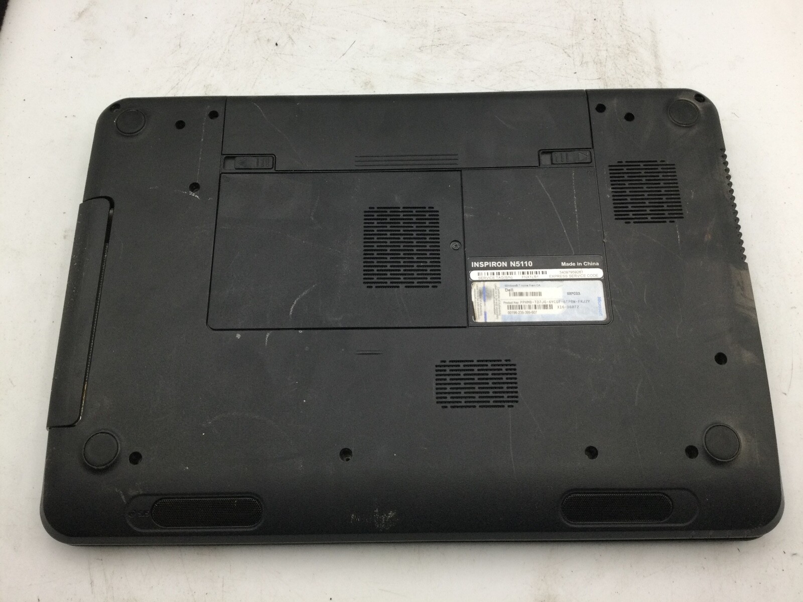DELL INSPIRON N5110 – FOR PARTS/MISSING COMPONENTS – READ DESCRIPTION – BB