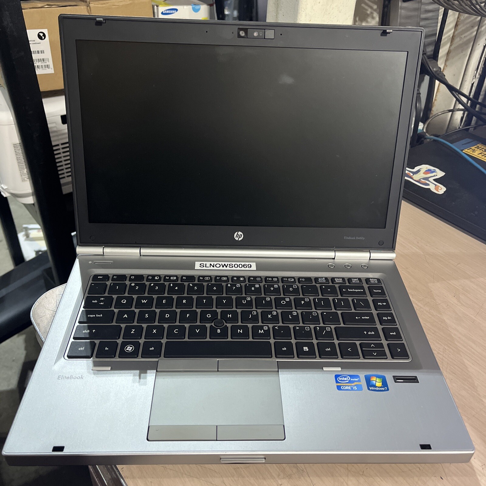 HP ELITEBOOK 8460P INTEL CORE I5-2410M 2.30GHZ 4GB RAM NO HD
