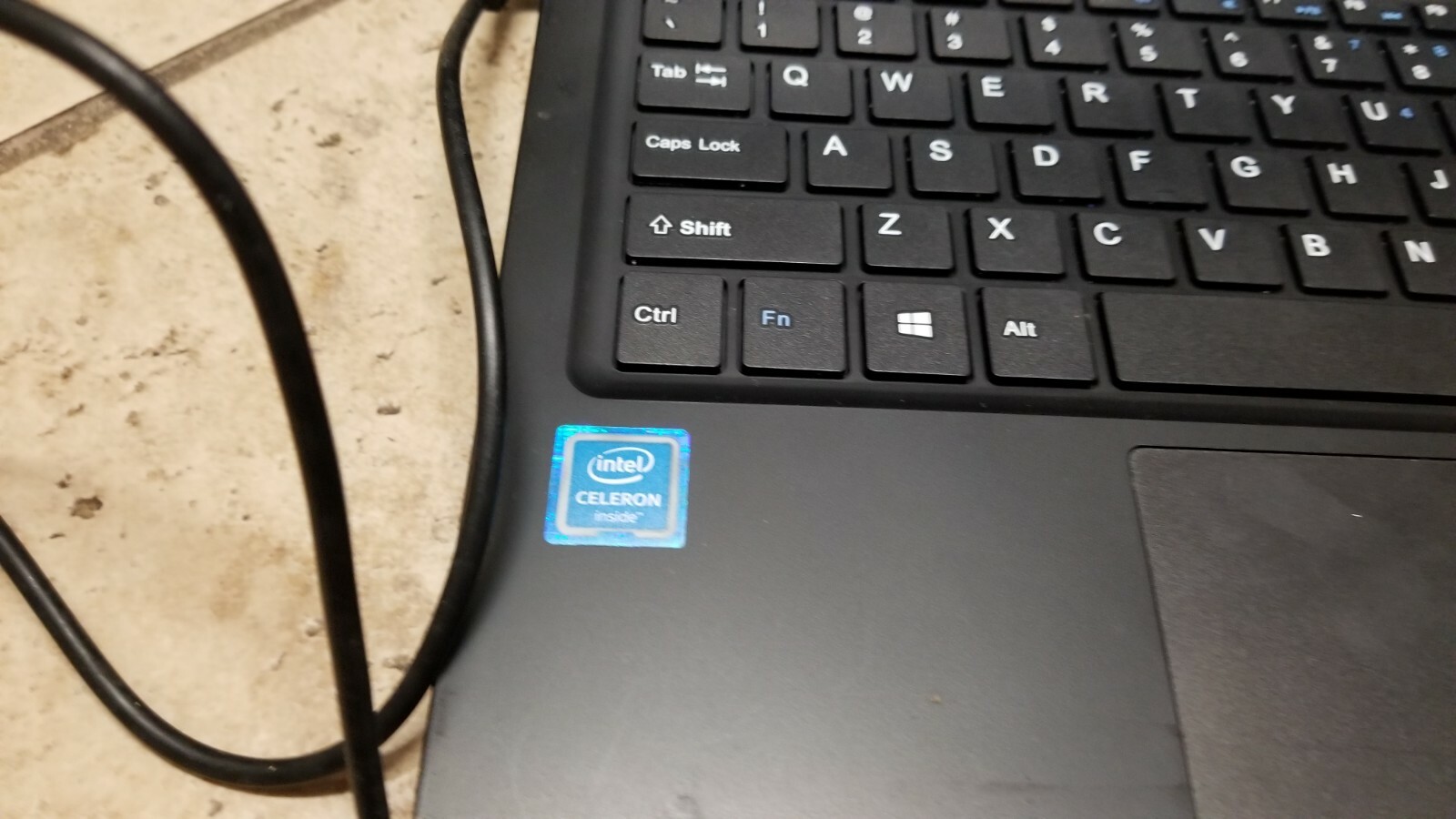 EVOO EV-C-116-1-BK Laptop 11.6″ HD Intel N3350 1.10GHz 32GB FOR PARTS