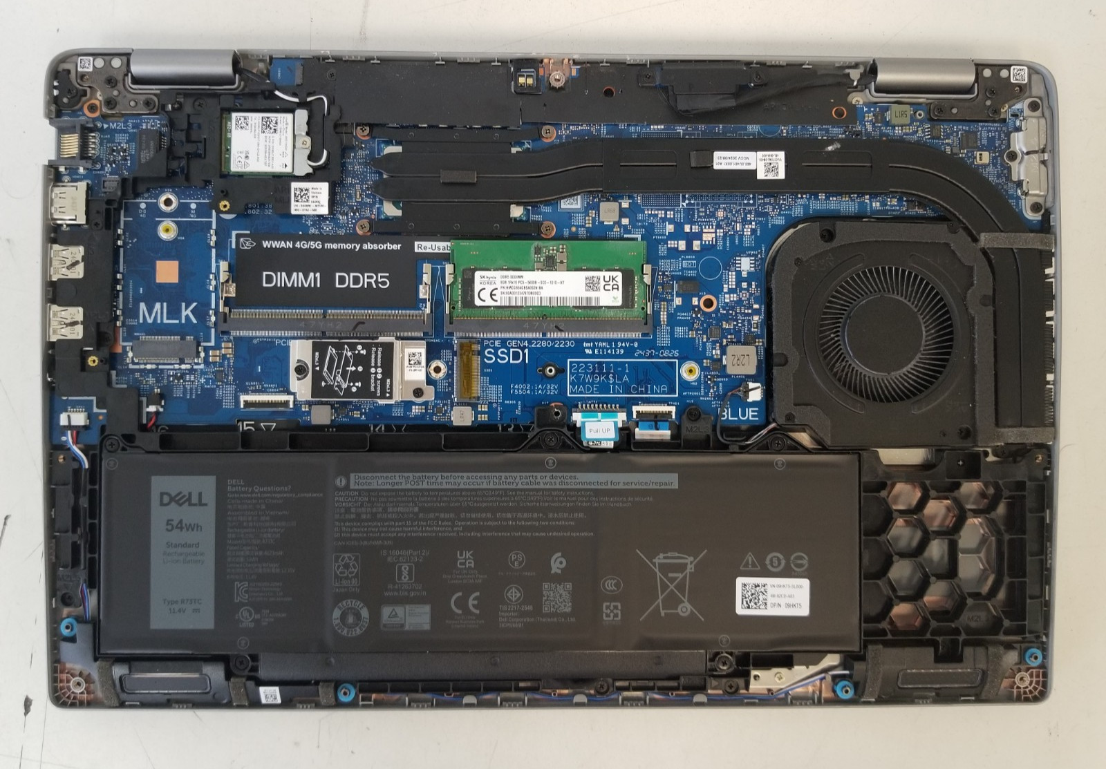 Dell Latitude 5550 / Intel Core Ultra 5 125U / 8GB RAM / No SSD / FREE DELIVERY