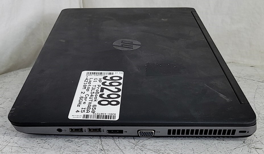 HP ProBook 650 G1 T3L54UT#ABA Laptop PC I5-4210M 2.6GHz 4GB 500GB SEE NOTES