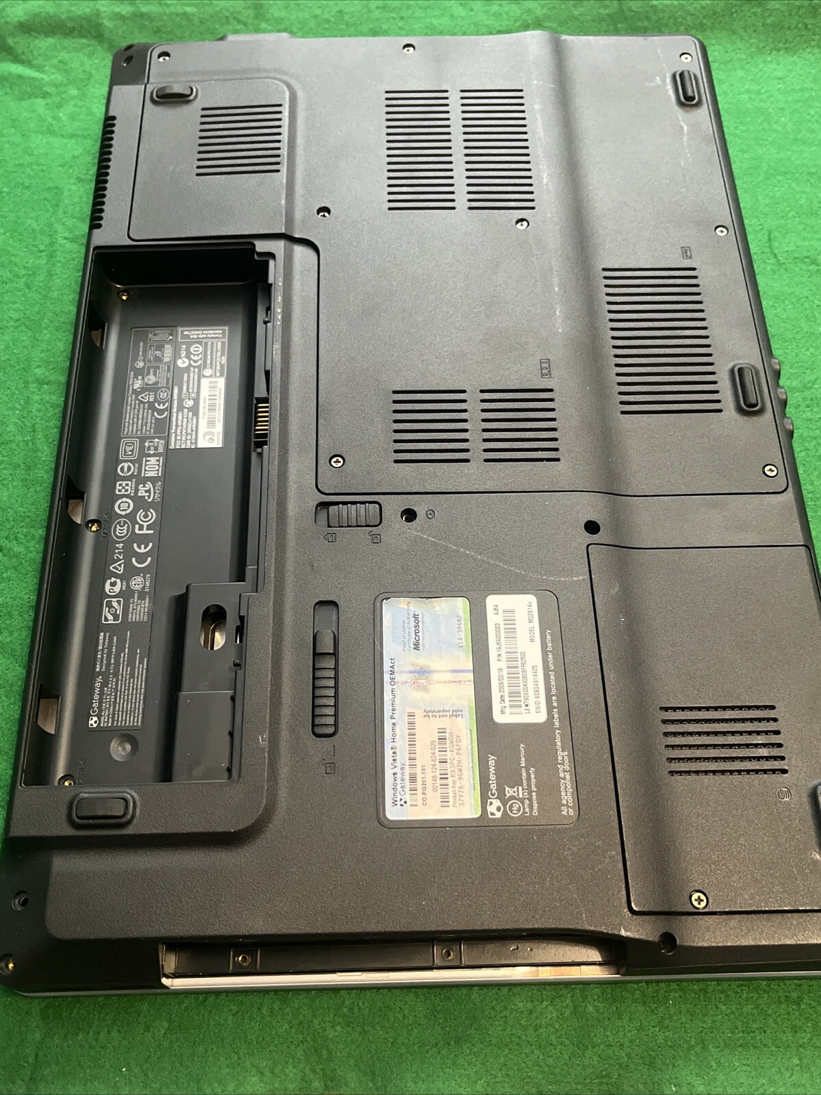 Gateway MD2614U Motherboard AMD Turion X2 RM-72 2.1Ghz DDR2 @10A4