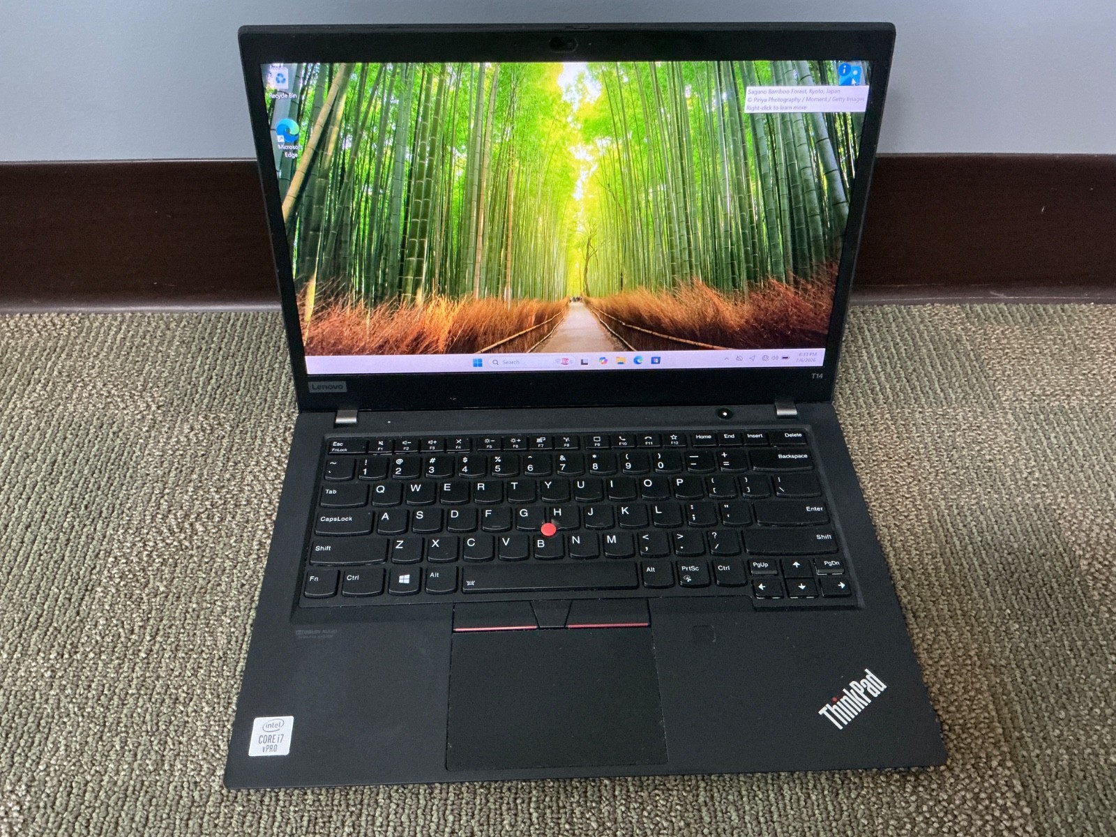 Lenovo ThinkPad T14s Gen 1 i7-10610U 16GB DDR4 512GB NVME Win 11 Pro