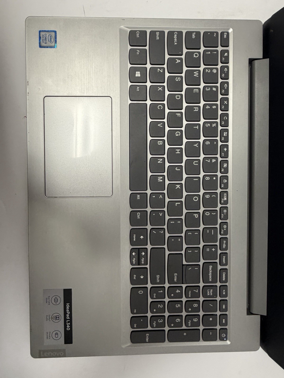 Lenovo Ideapad L340-15IWL i3-8145U 2.10Ghz Laptop 15.1″ w/ 1Tb HD, 8Gb, No OS