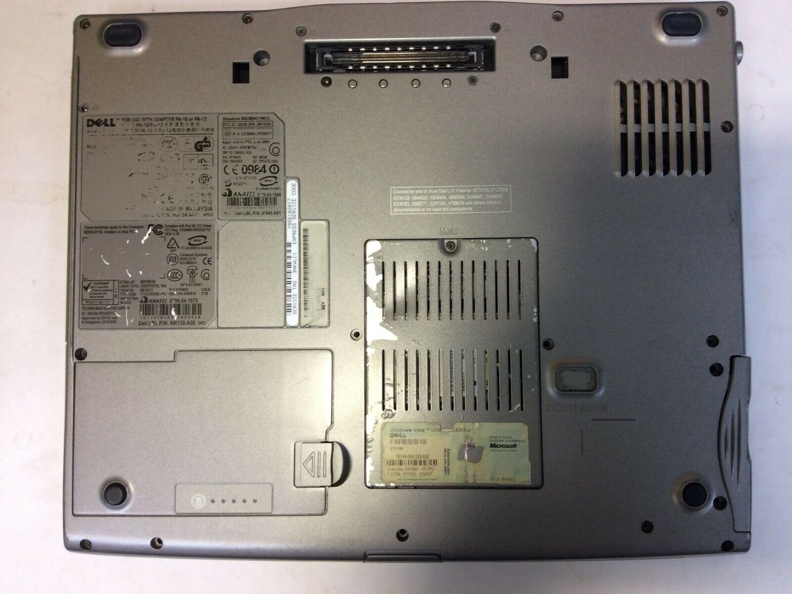 Dell Latitude D520 14”Laptop Intel Core Duo 1.0GHz 1GB RAM No HDD With Caddy